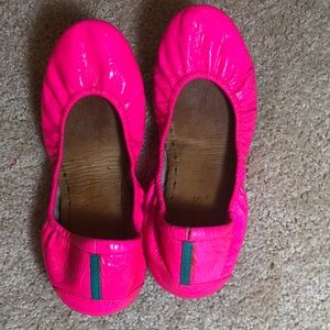 Tieks flats in pop pink